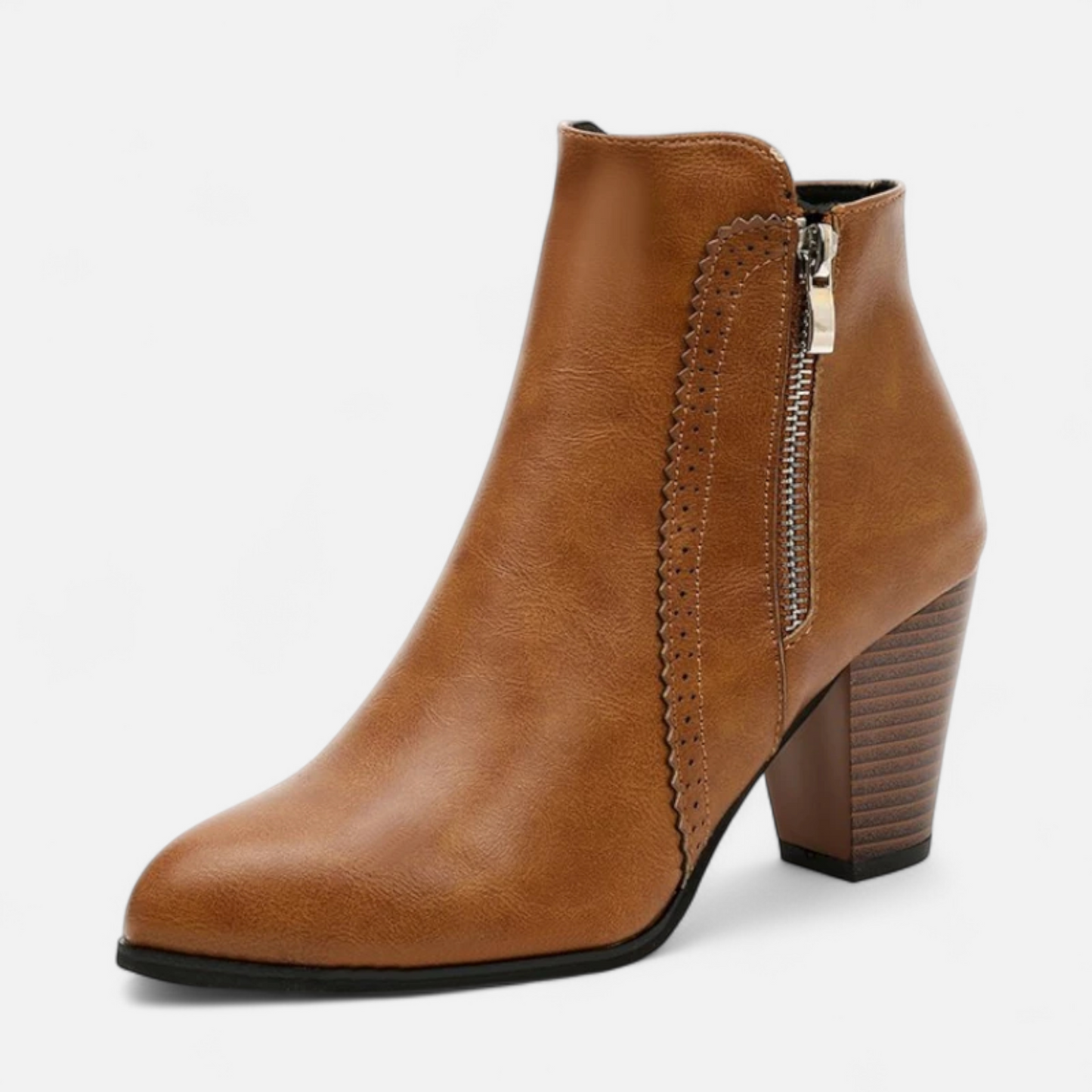 Plain Dept | Women’s Retro Zip-Heel Boots