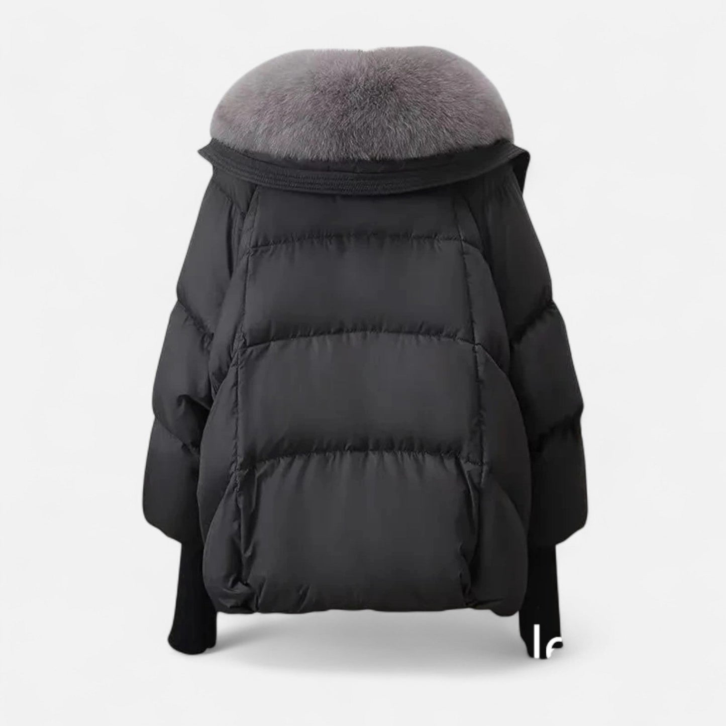 Plain Dept | Women’s Fur-Collar Down Cotton Jacket