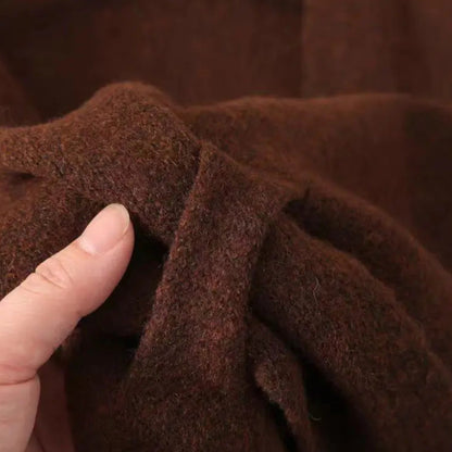 Plain Dept | Women’s Oversized Wool-Blend Triangle Shawl Scarf