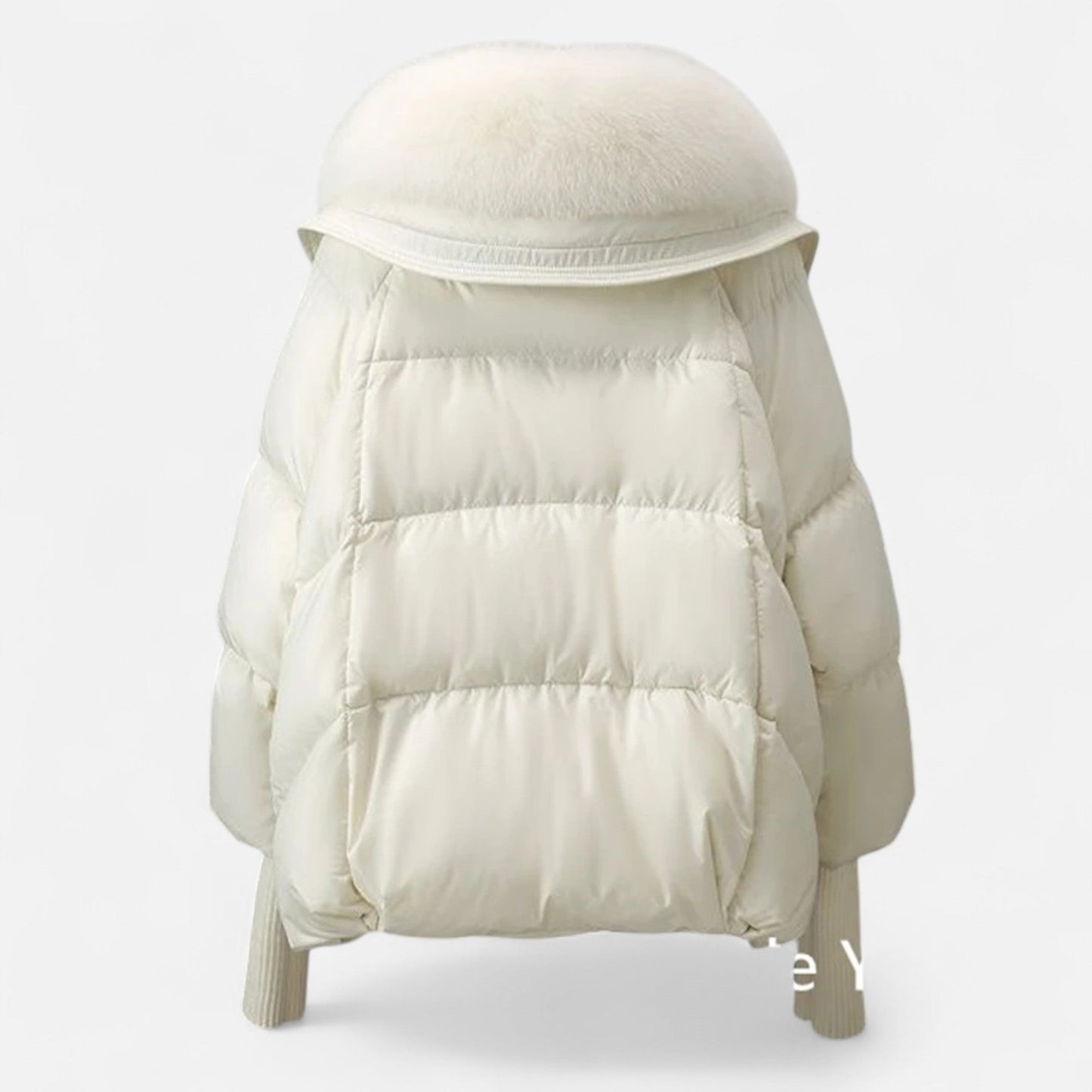 Plain Dept | Women’s Fur-Collar Down Cotton Jacket