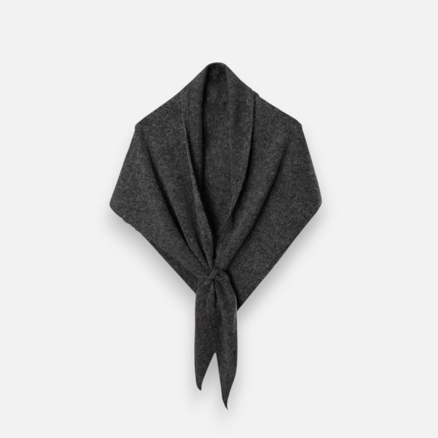 Plain Dept | Women’s Oversized Wool-Blend Triangle Shawl Scarf