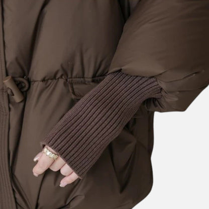 Plain Dept | Women’s Fur-Collar Down Cotton Jacket