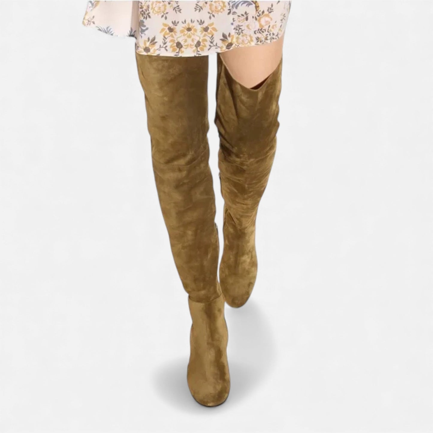 Plain Dept | Women’s Over-the-Knee Synthetic Suede Winter Boots