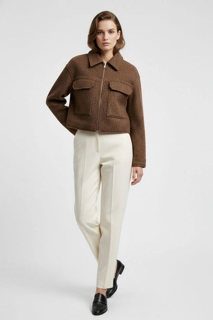 Caurelle | Women’s Cropped Tweed Jacket