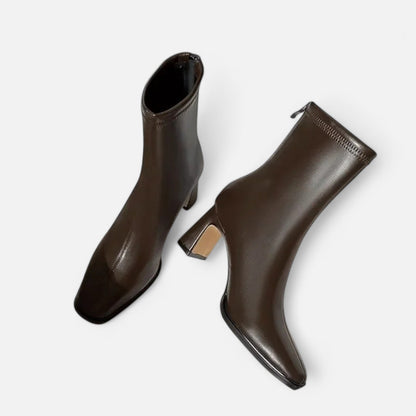 Plain Dept | Women’s Vintage Square-Toe Ankle Boots