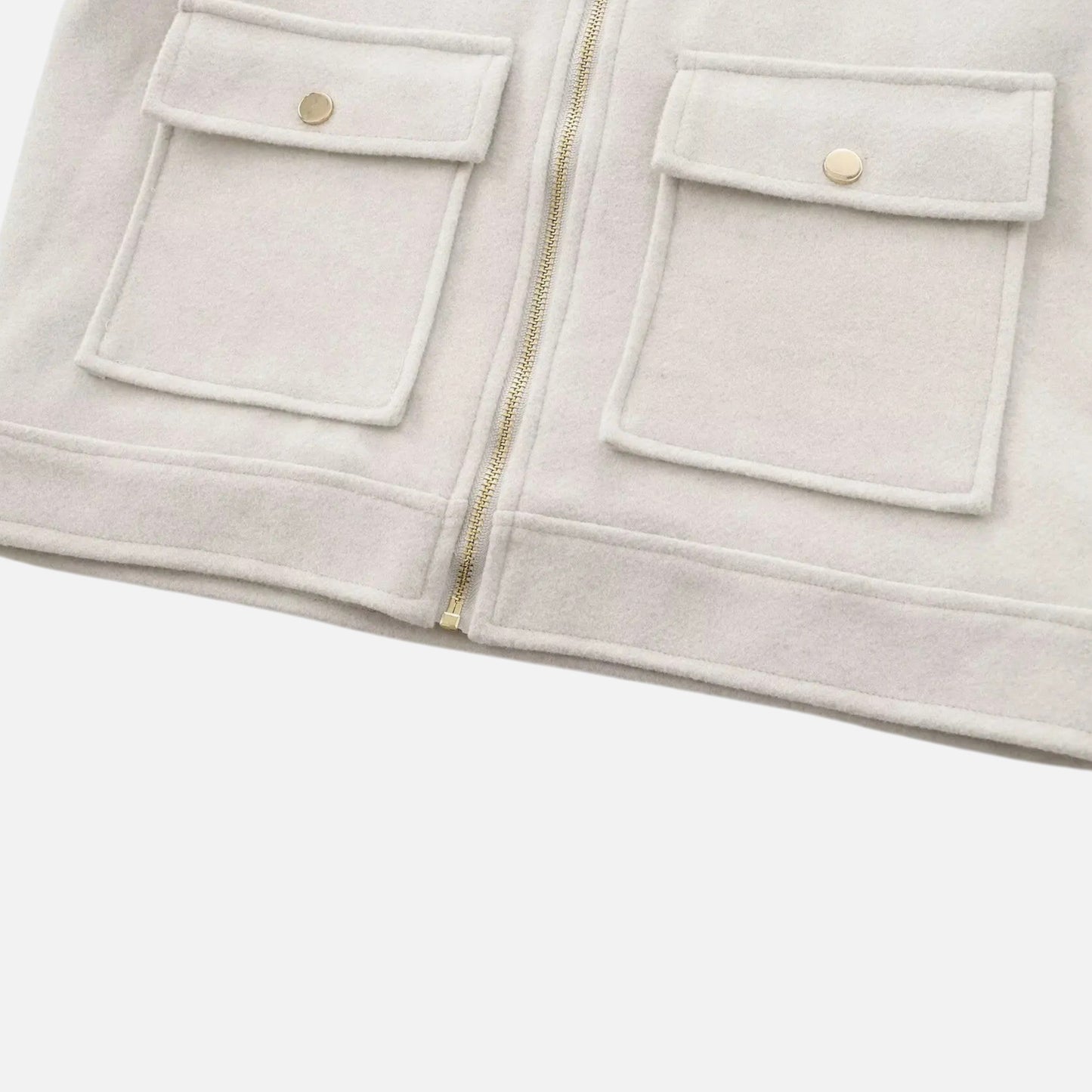 Plain Dept | Women’s Elegant Winter Zip Jacket