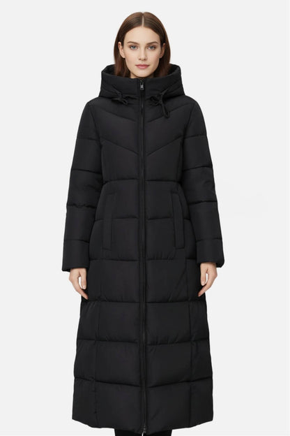 Women’s Long Hooded Puffer Coat