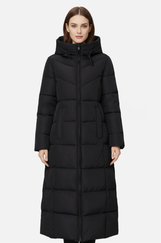 Women’s Long Hooded Puffer Coat