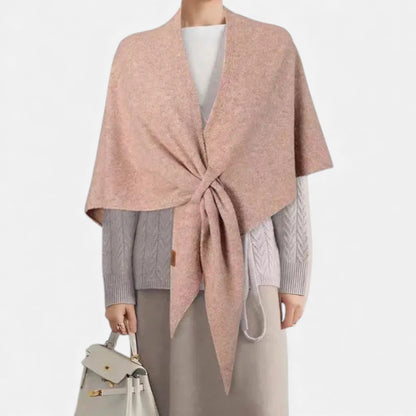 Plain Dept | Women’s Oversized Wool-Blend Triangle Shawl Scarf