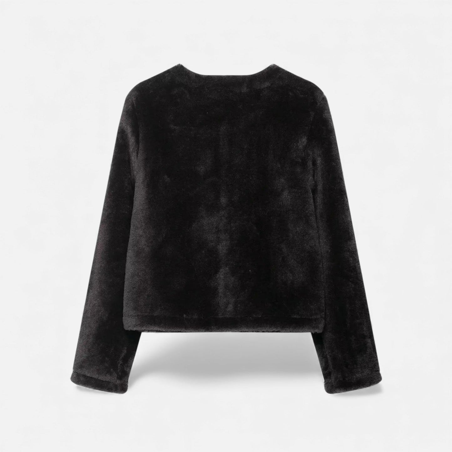 Plain Dept | Women’s Faux Fur Toggle Button Jacket