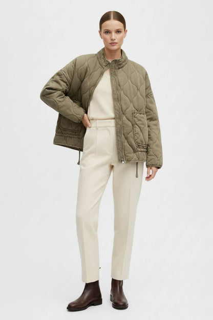 Caurelle | Women’s Quilted Padded Jacket – Classic Warmth, Contemporary Charm