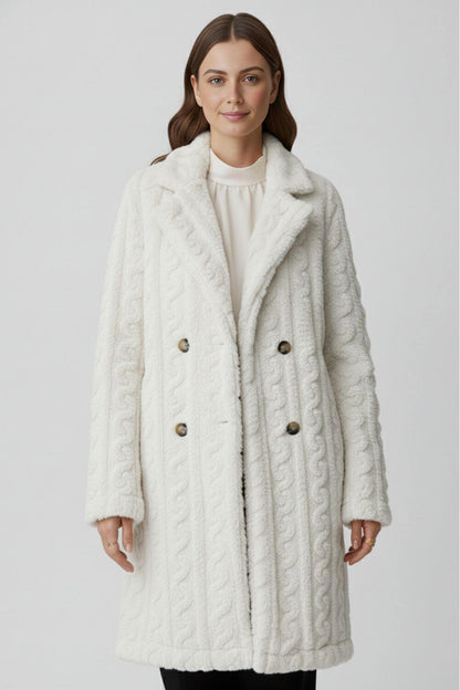 Women’s Textured Long Coat