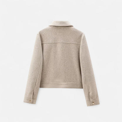 Plain Dept | Women’s Elegant Winter Zip Jacket