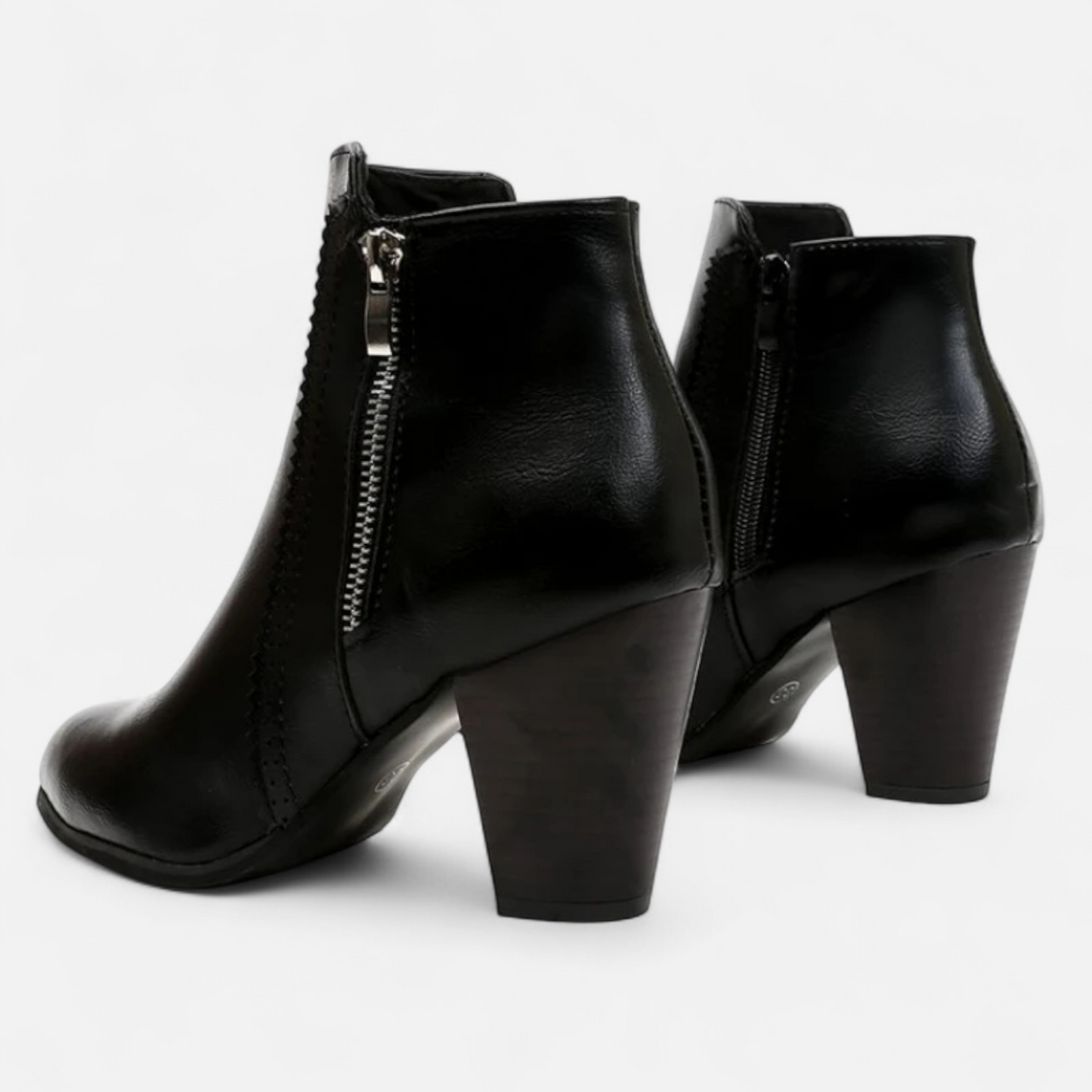 Plain Dept | Women’s Retro Zip-Heel Boots