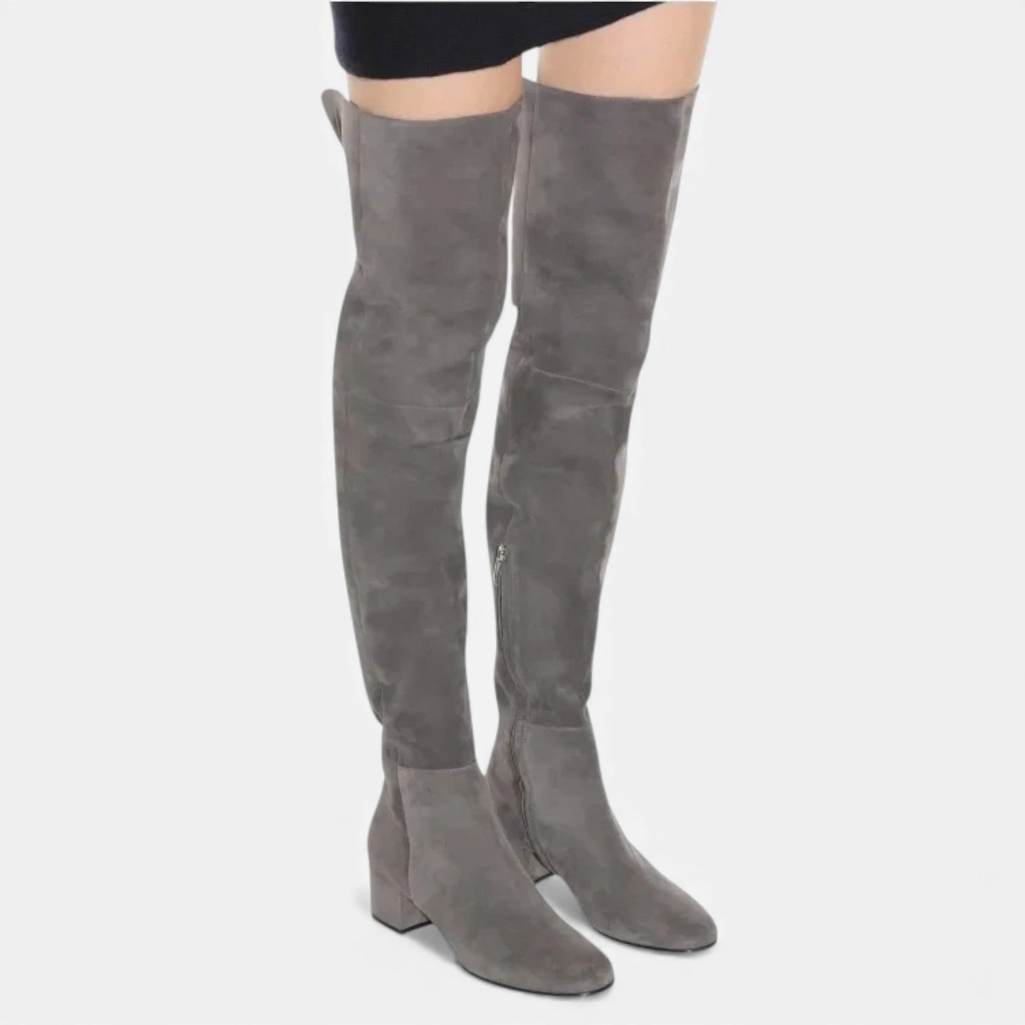Plain Dept | Women’s Over-the-Knee Synthetic Suede Winter Boots