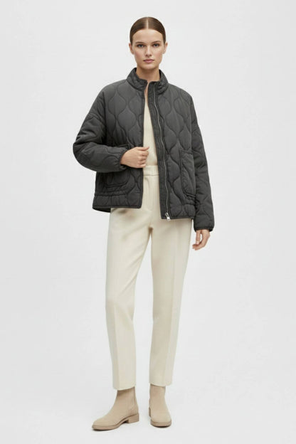 Caurelle | Women’s Quilted Padded Jacket – Classic Warmth, Contemporary Charm