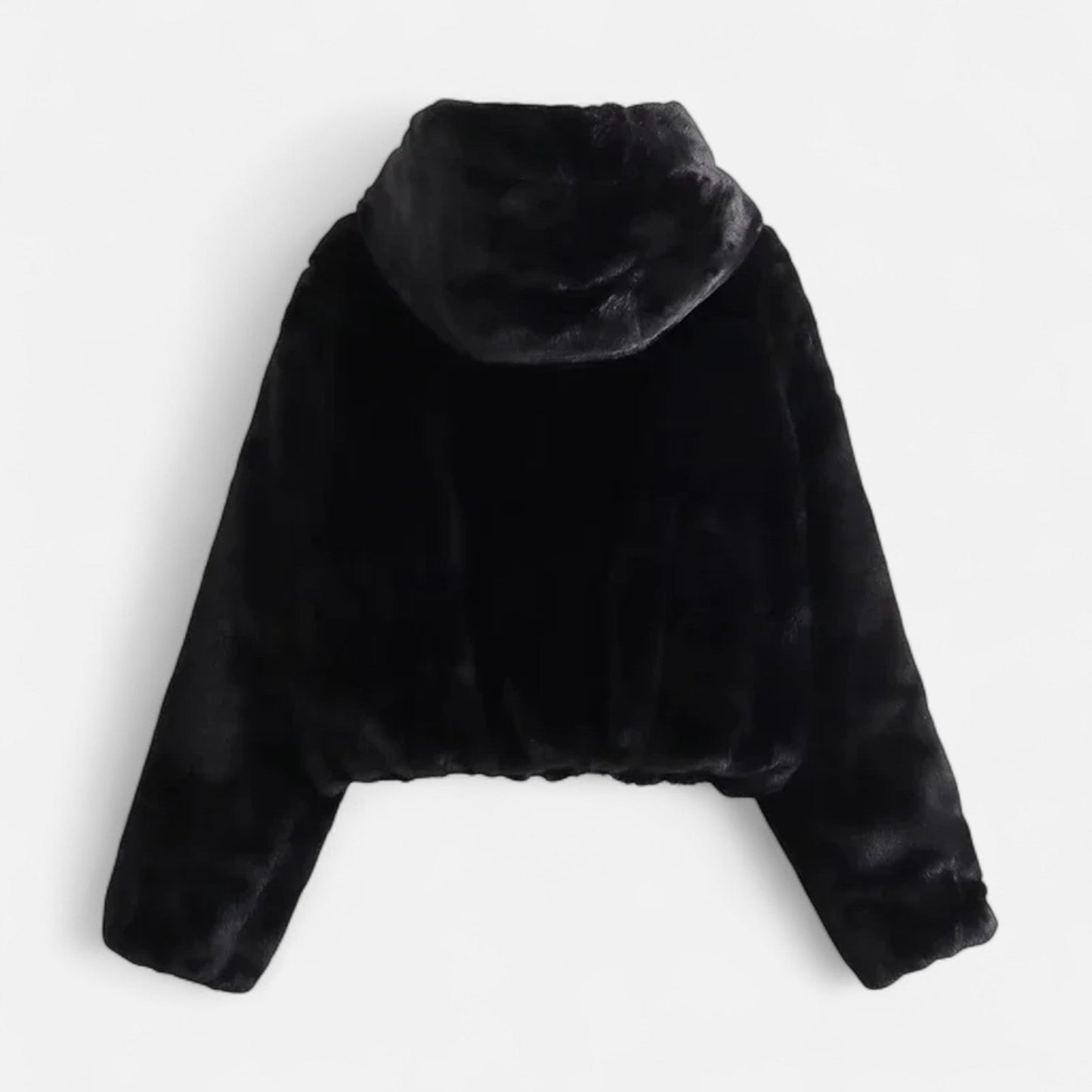 Plain Dept | Women’s Hooded Faux Fur Coat – Winter Luxe Comfort