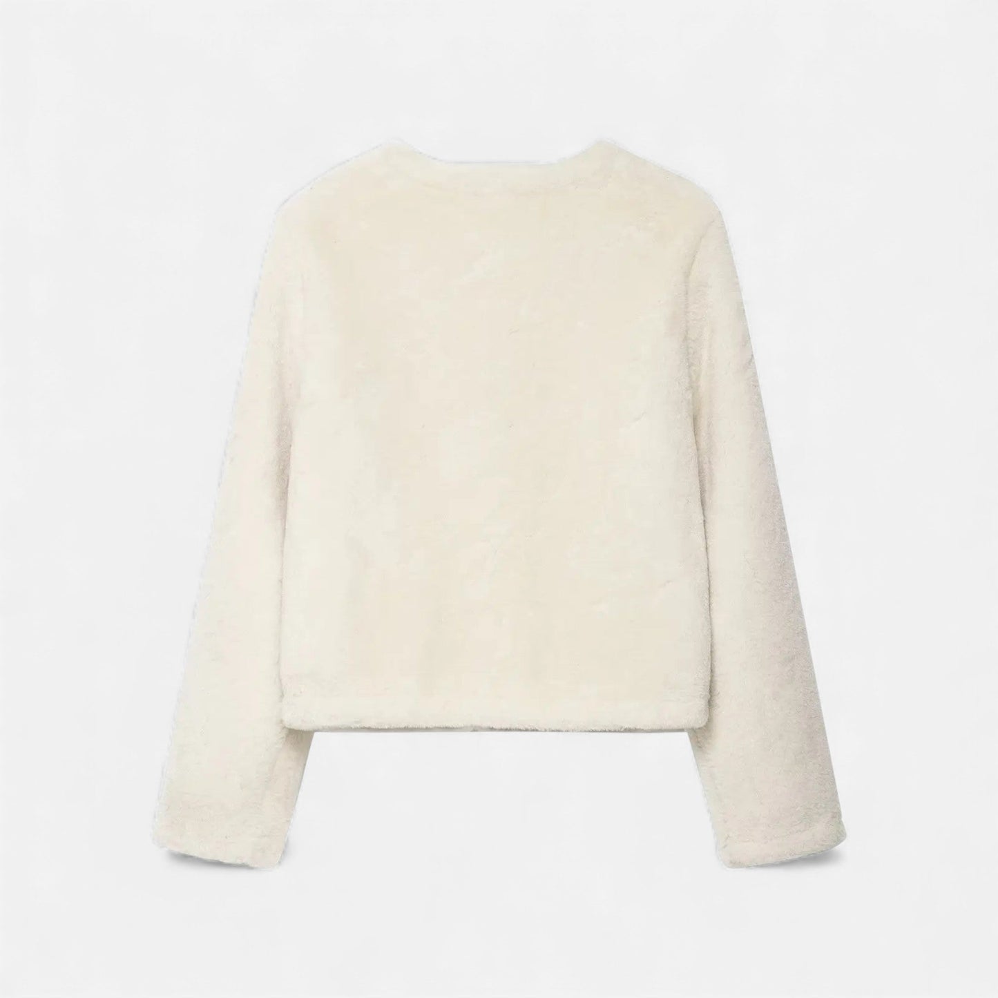 Plain Dept | Women’s Faux Fur Toggle Button Jacket