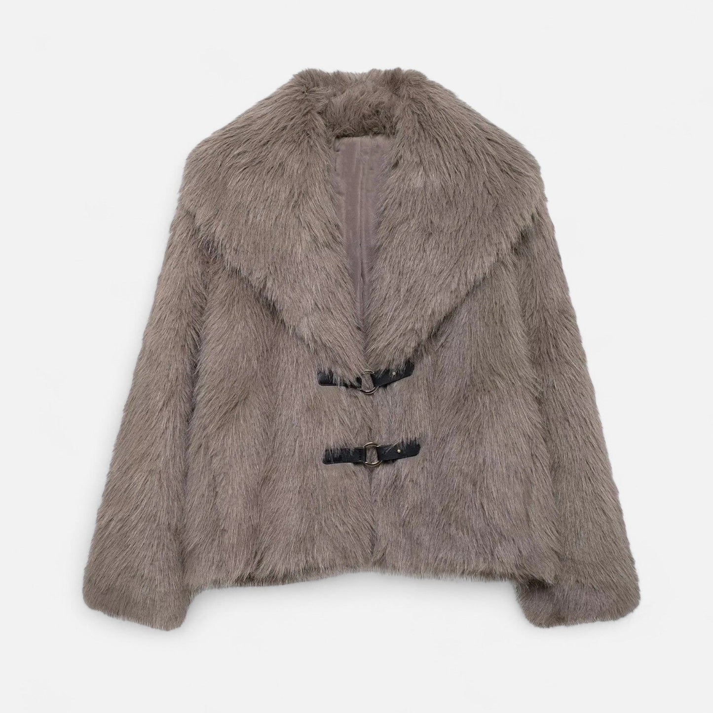 Plain Dept | Women’s Faux Fur Coat – Winter Street Elegance