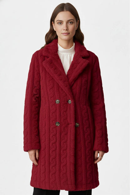 Women’s Textured Long Coat