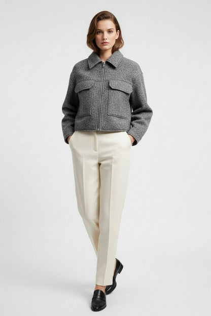 Caurelle | Women’s Cropped Tweed Jacket