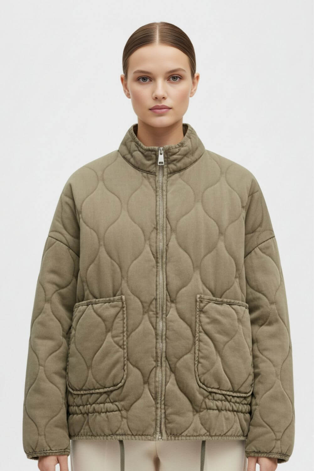 Caurelle | Women’s Quilted Padded Jacket – Classic Warmth, Contemporary Charm