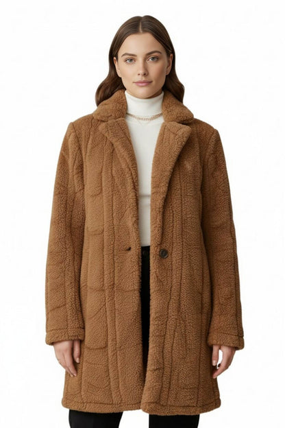 Women’s Textured Long Coat