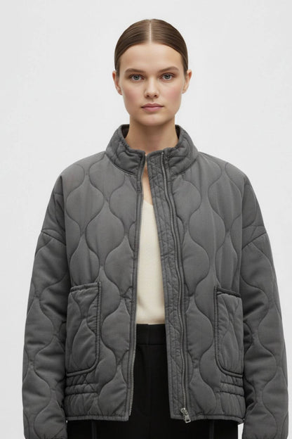 Caurelle | Women’s Quilted Padded Jacket – Classic Warmth, Contemporary Charm