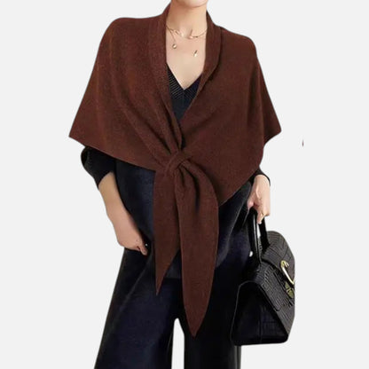 Plain Dept | Women’s Oversized Wool-Blend Triangle Shawl Scarf