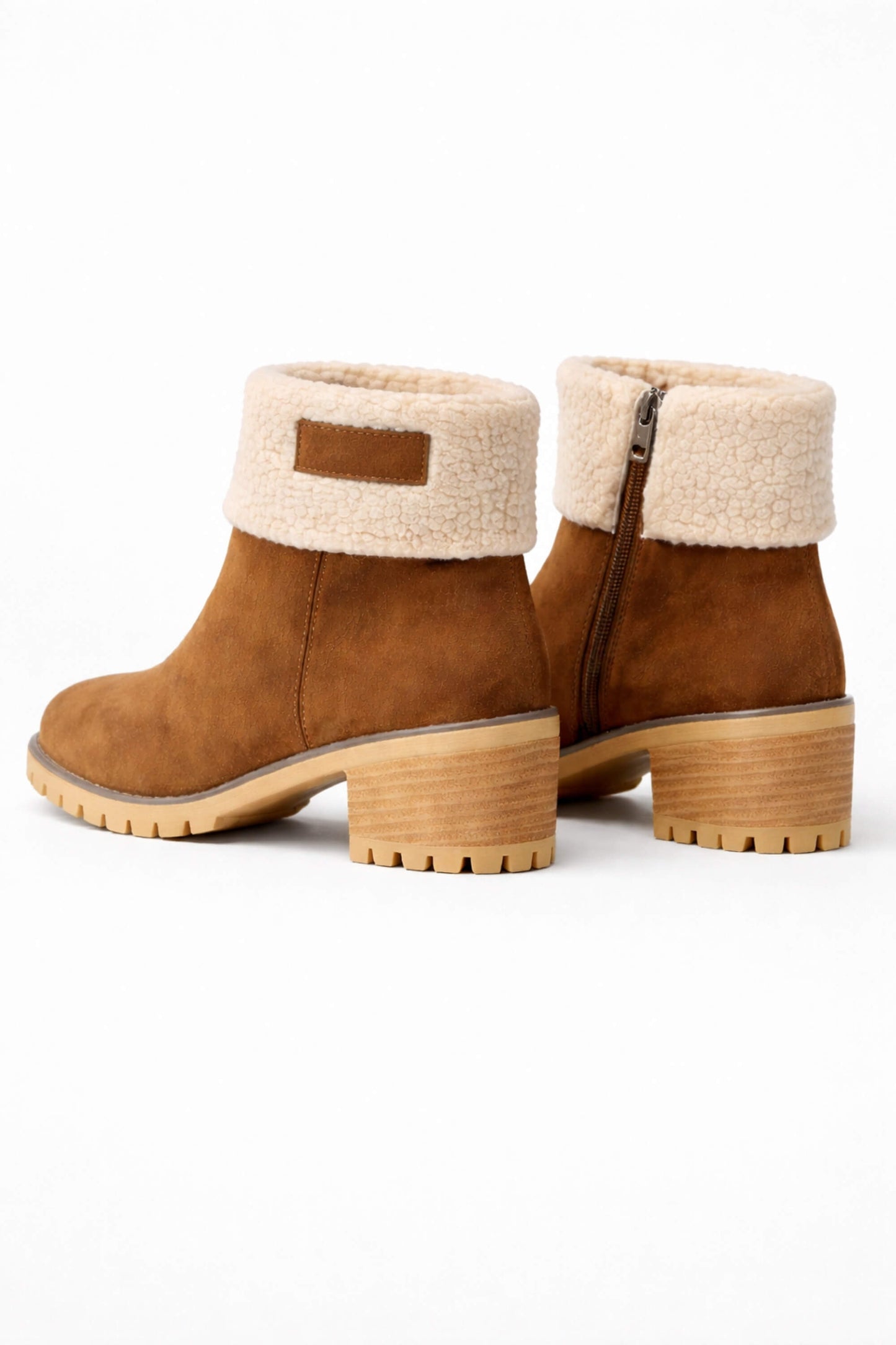 Caurelle | Women’s Shearling-Cuff Ankle Boots