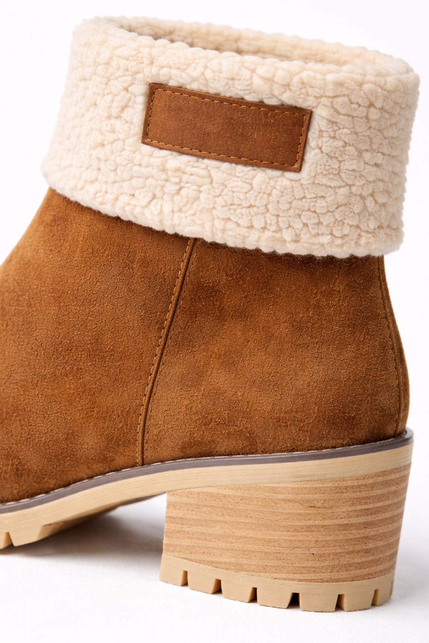 Caurelle | Women’s Shearling-Cuff Ankle Boots