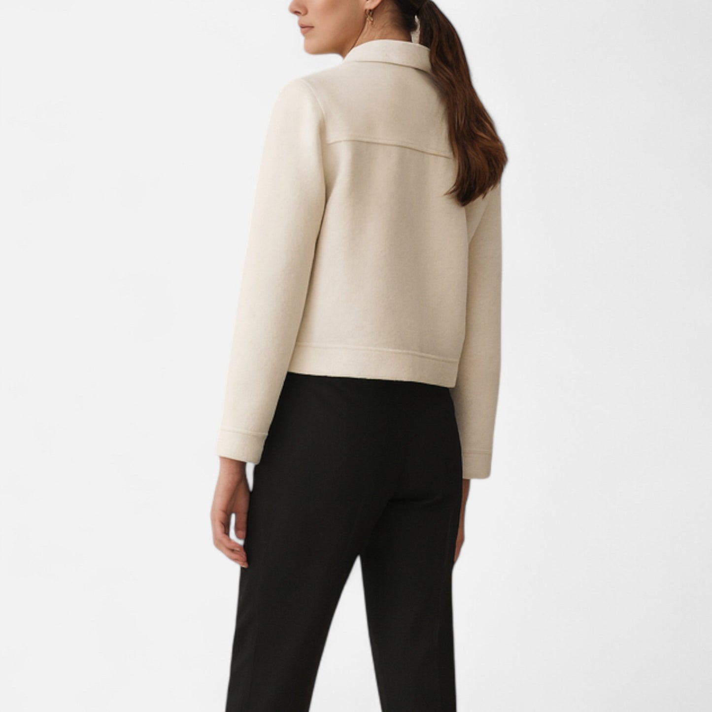 Plain Dept | Women’s Elegant Winter Zip Jacket