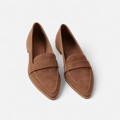 Plain Dept| Women’s Retro Pointed-Toe Loafers