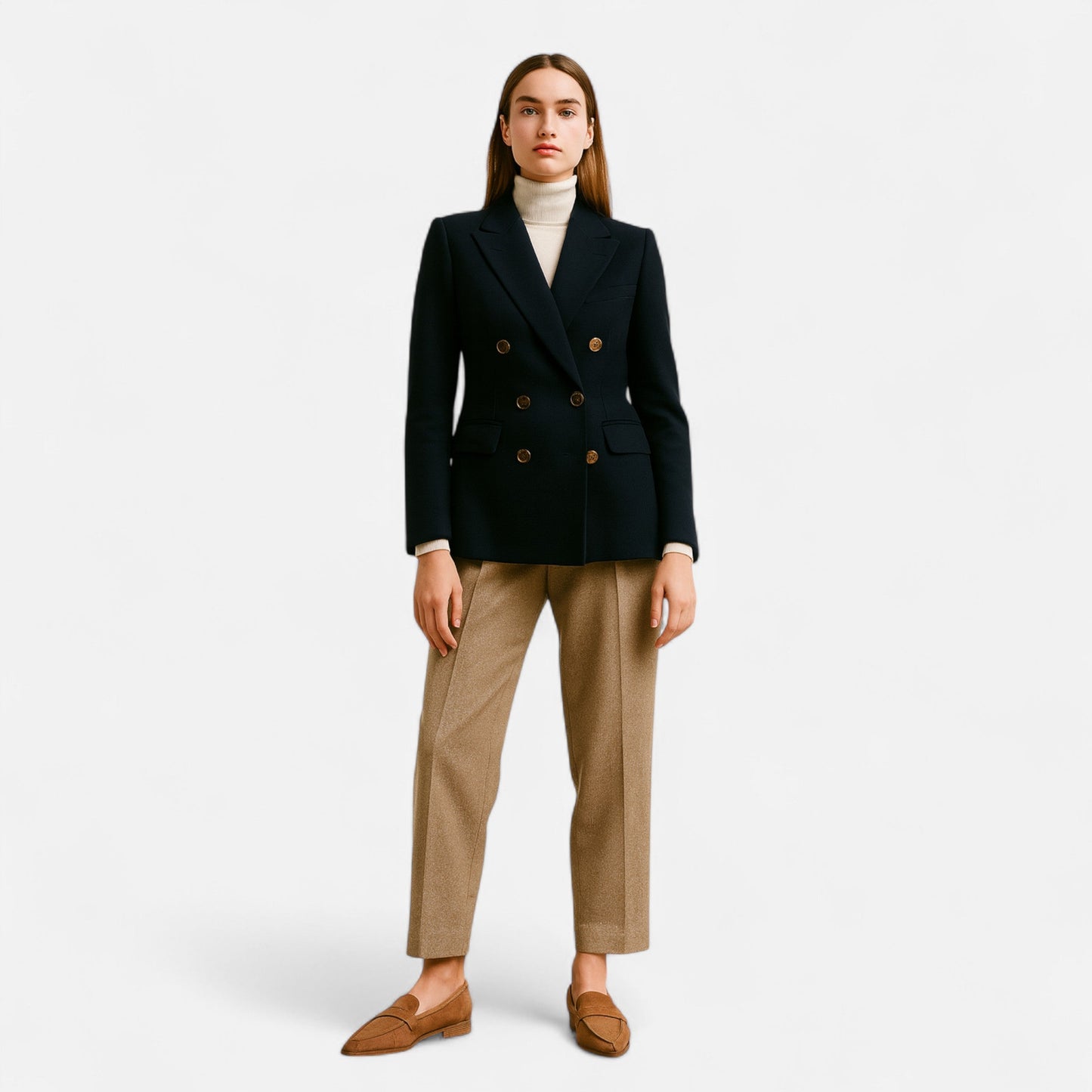 Plain Dept| Women’s Retro Pointed-Toe Loafers
