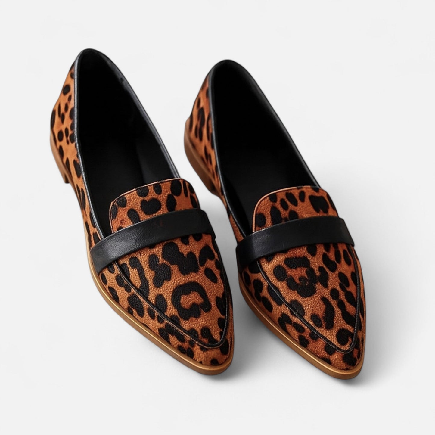 Plain Dept| Women’s Retro Pointed-Toe Loafers