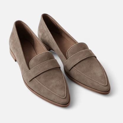 Plain Dept| Women’s Retro Pointed-Toe Loafers