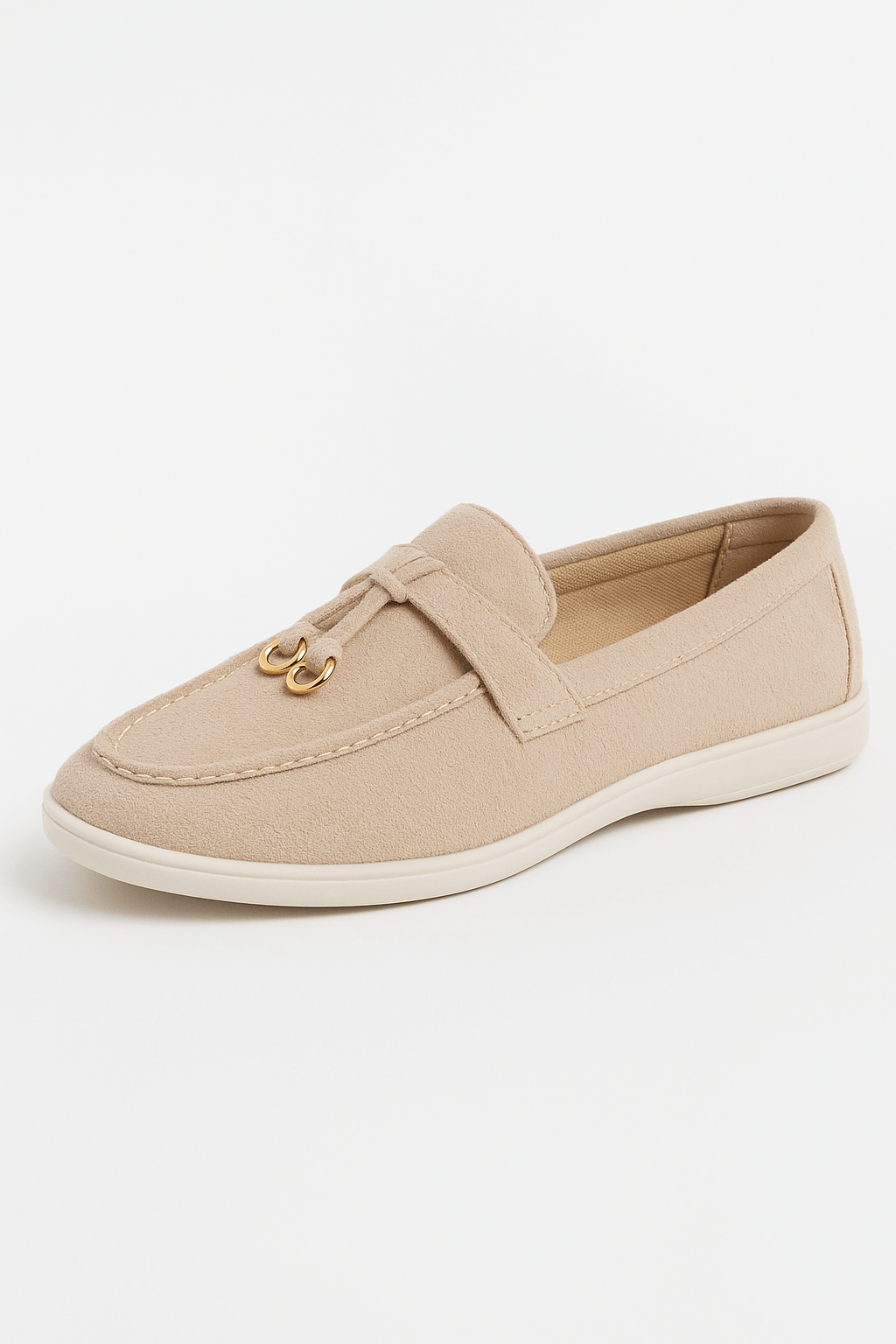 Women's Soft Leather Retro Slip-On Shoes – Chunky Sole Comfort