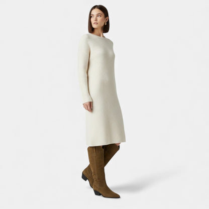 Plain Dept | Women’s High Knee Cow Suede Autumn Winter Boots