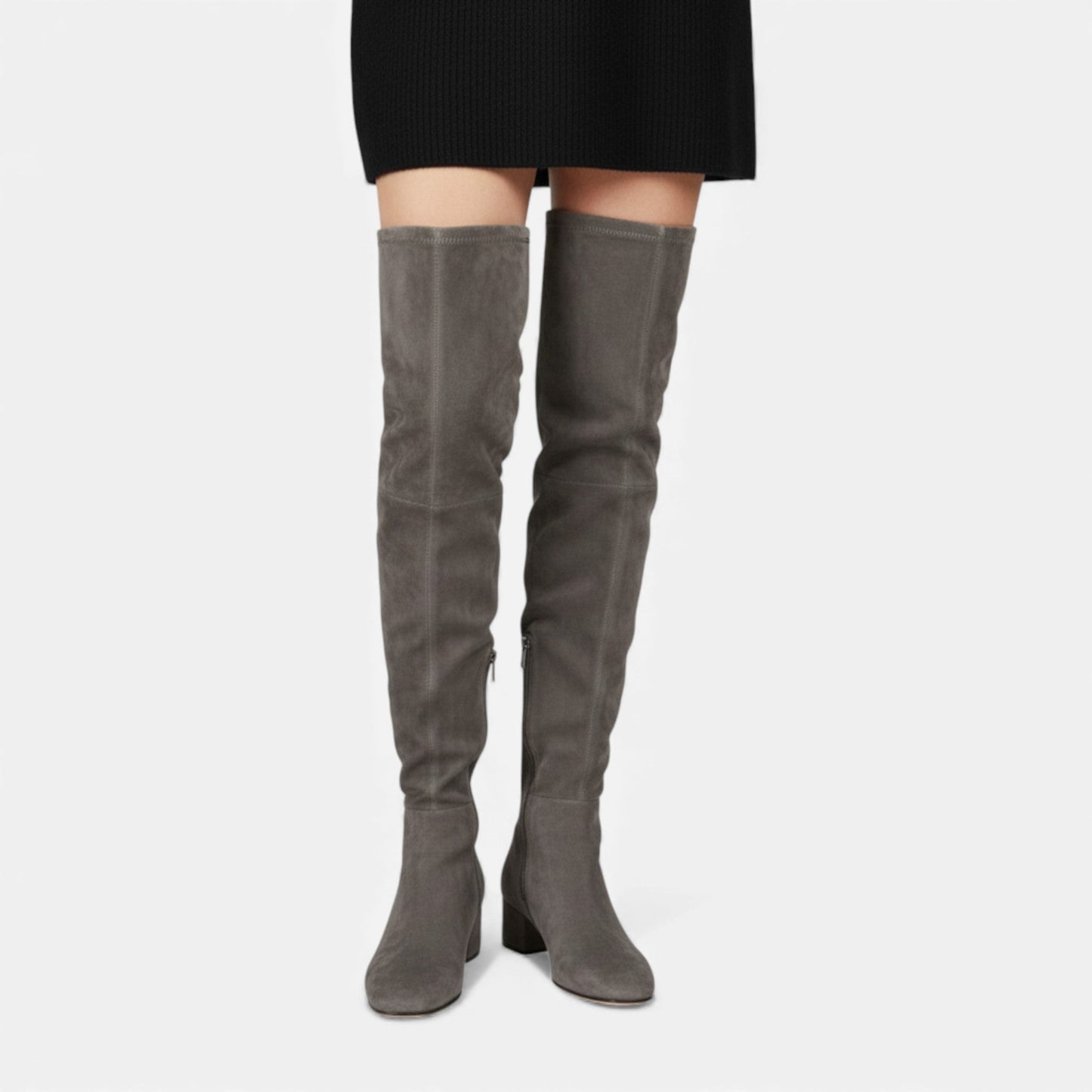 Plain Dept | Women’s Over-the-Knee Synthetic Suede Winter Boots