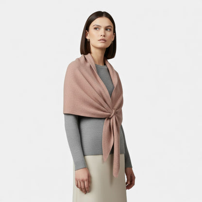 Plain Dept | Women’s Oversized Wool-Blend Triangle Shawl Scarf
