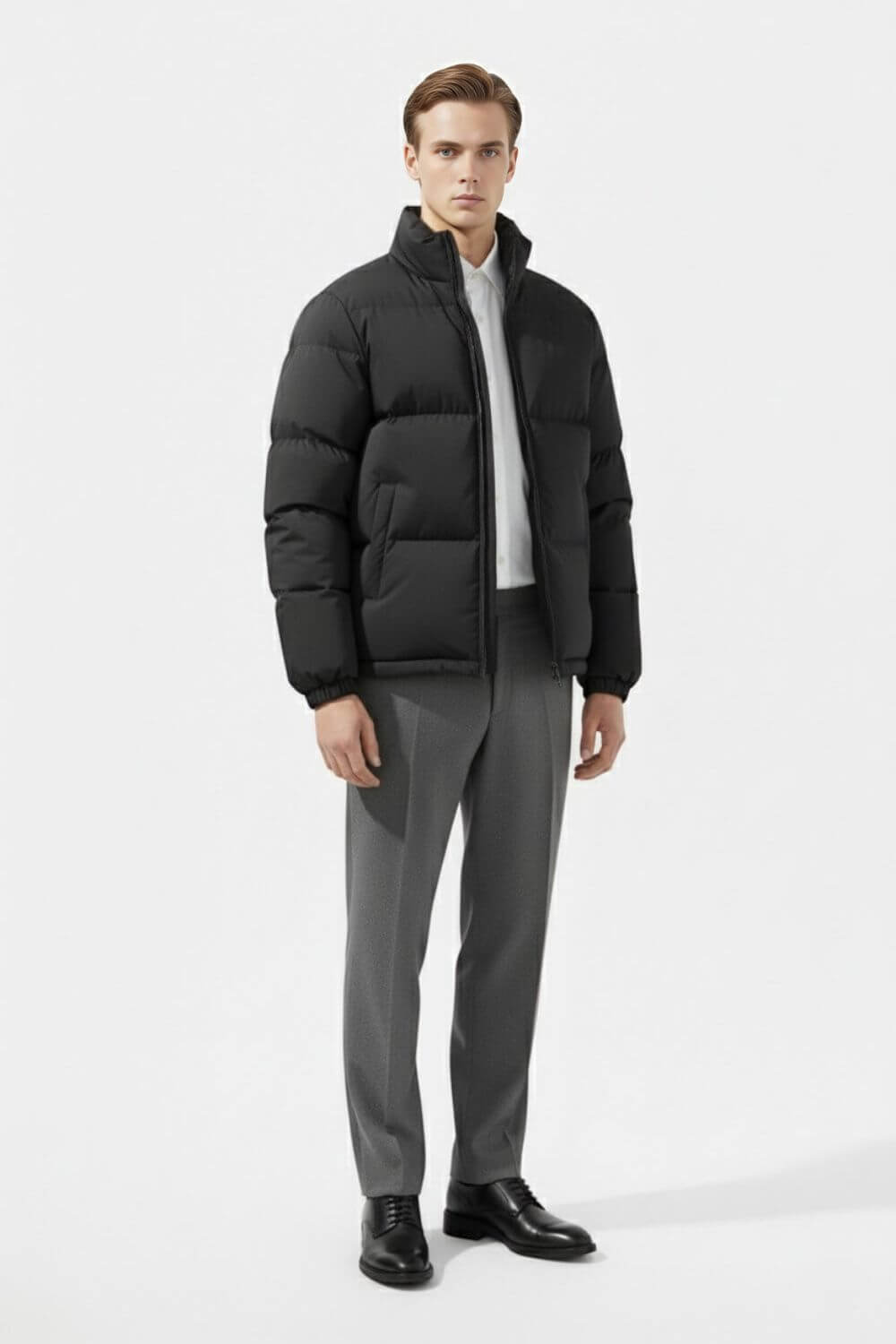 Men’s Plus Size Winter Parka – Oversized Waterproof Warmth