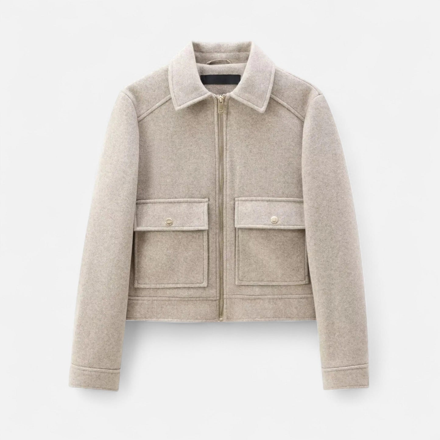 Plain Dept | Women’s Elegant Winter Zip Jacket