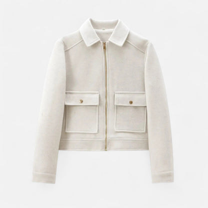 Plain Dept | Women’s Elegant Winter Zip Jacket