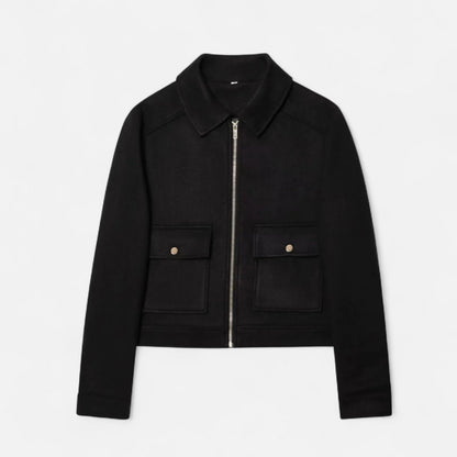 Plain Dept | Women’s Elegant Winter Zip Jacket