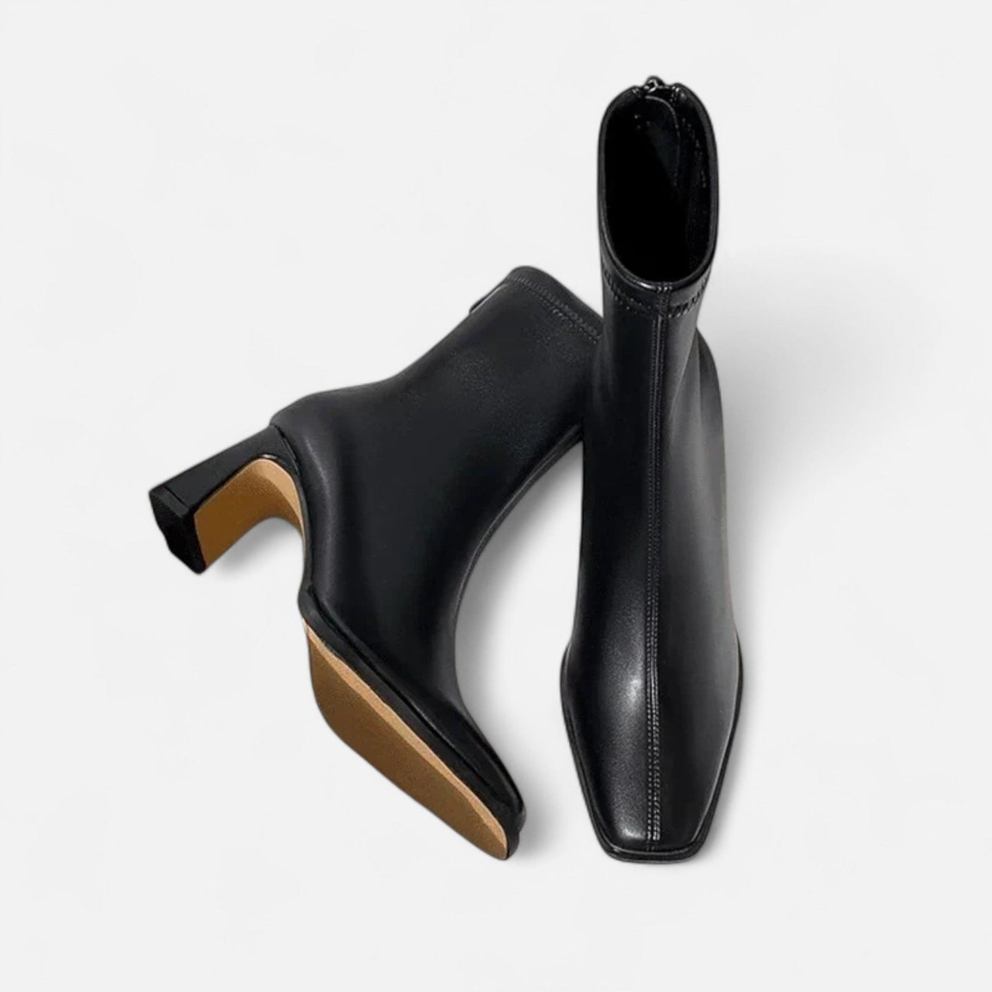 Plain Dept | Women’s Vintage Square-Toe Ankle Boots