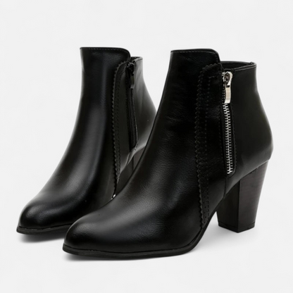 Plain Dept | Women’s Retro Zip-Heel Boots