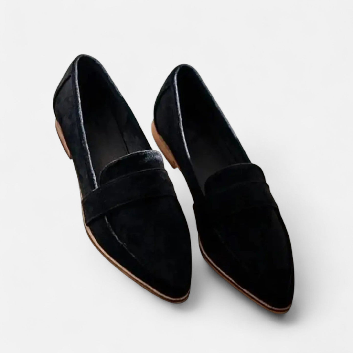 Plain Dept| Women’s Retro Pointed-Toe Loafers