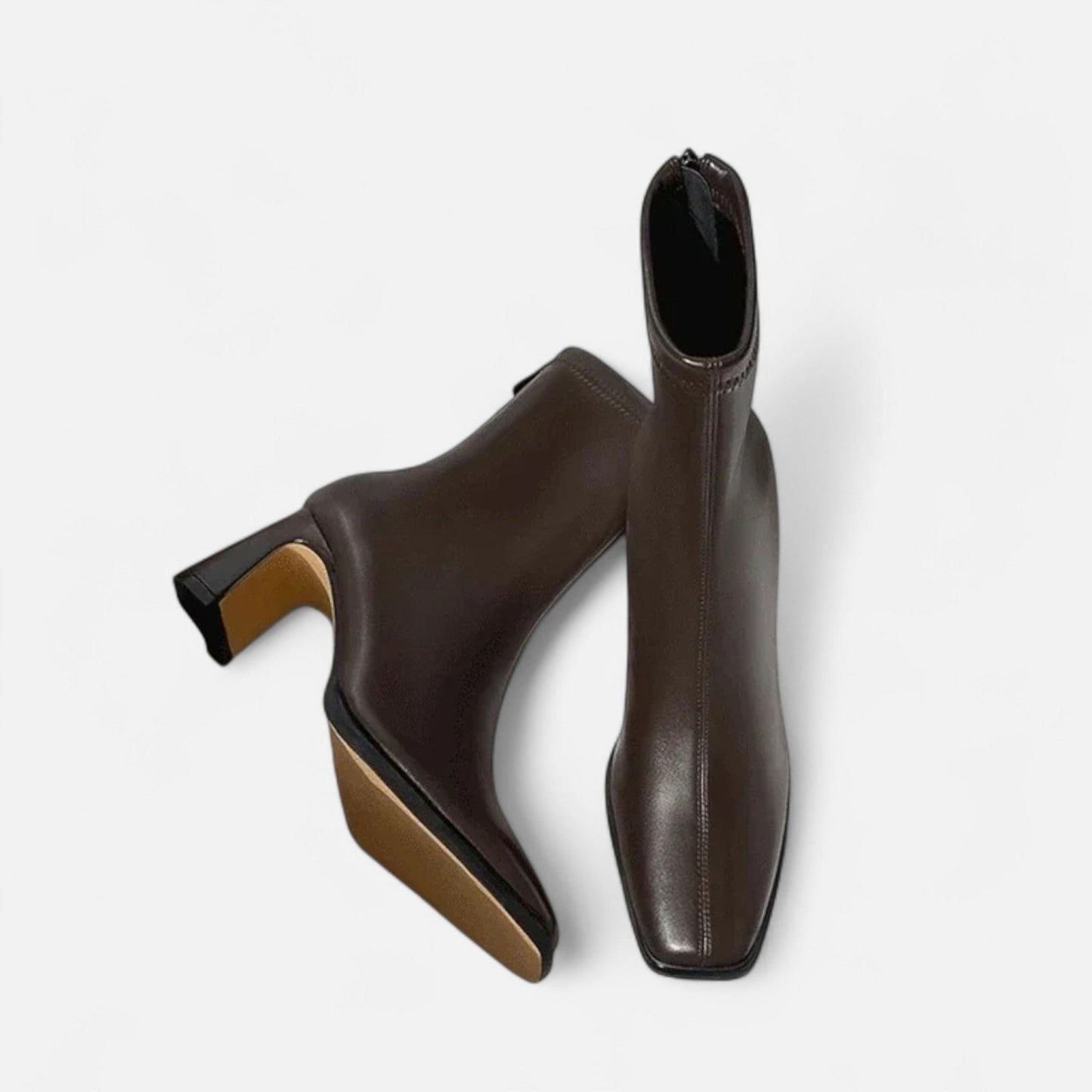 Plain Dept | Women’s Vintage Square-Toe Ankle Boots