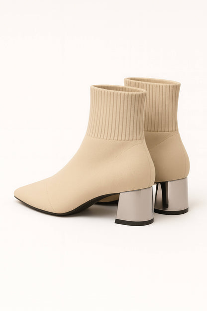 Caurelle | Women’s Stretch Knit Ankle Boots