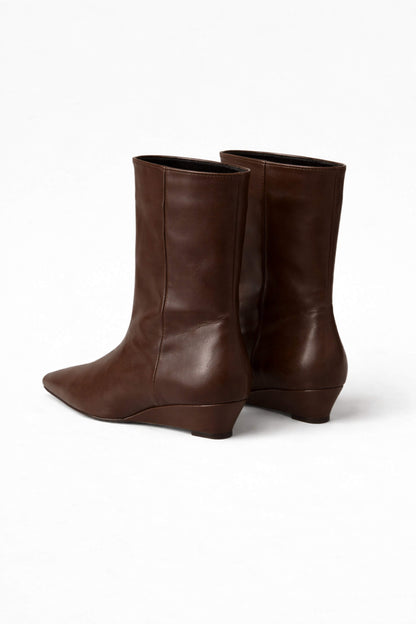 Caurelle | Women’s Slip On Ankle Boots with Refined Pointed Toe